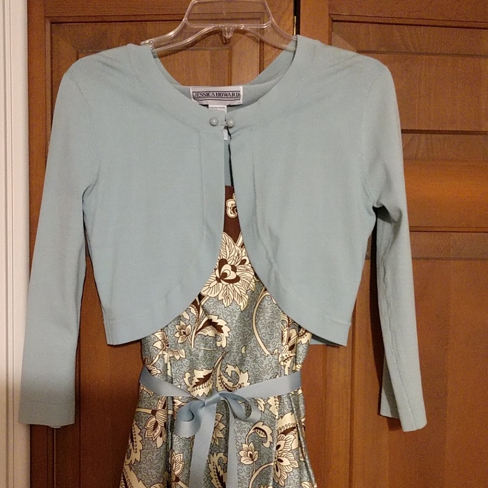 Dress set by Jessica Howard